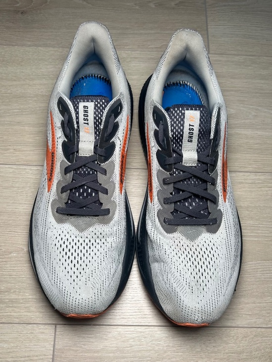 Brooks Men\'s Ghost 17 Running Sneakers Oyster Mushroom Color Size US 12 EUR 46 main image 4
